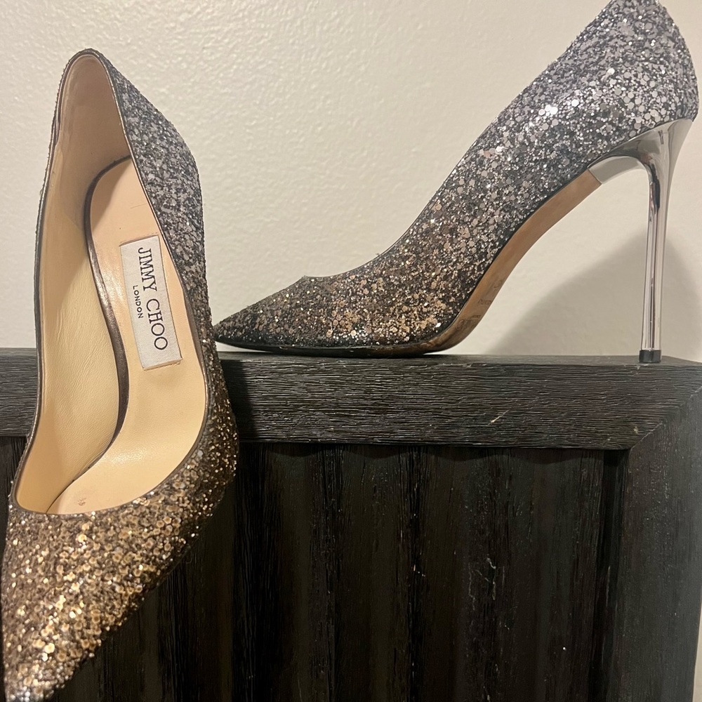 JIMMY  CHOO cocktail heels size 37